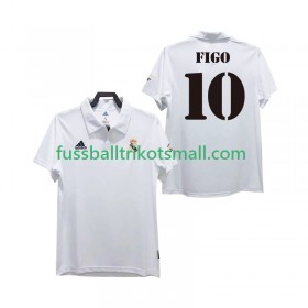 Fußballtrikots Real Madrid FIGO 10 2003 Retro 2002 Kurzarm Heimtrikotsatz kaufen